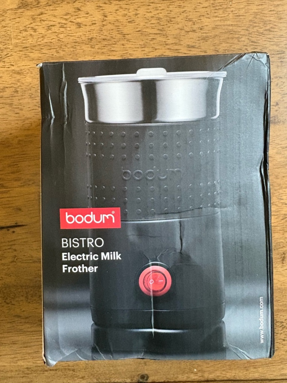 Bodum Black Electric Milk Frother 11902